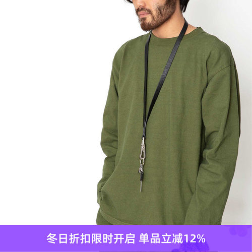 hobo牛皮钥匙扣项链日本手工制