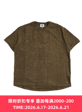 THING FABRICS TF T-Shirt 日本今治毛巾面料短绒短袖纯色T恤衫