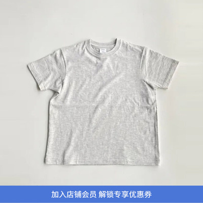 YAECA Tee 中性款丝棉圆领短袖T恤