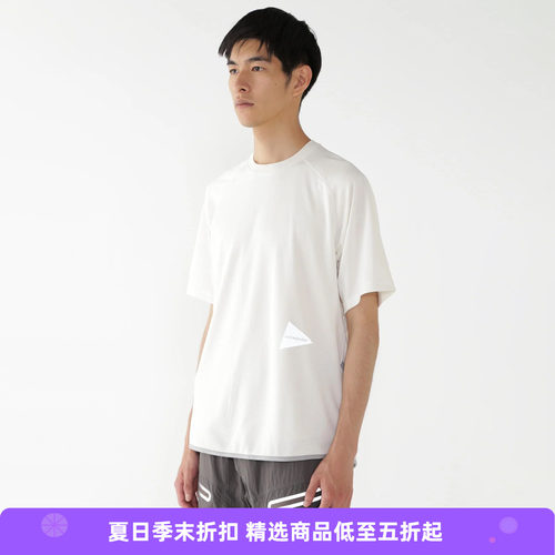 and wander dry jersey raglan 男女吸湿速干透气防臭运动短袖T恤