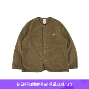 女装 DANTON JACKET COLLARLESS 抓绒无领夹克外套 FLEECE
