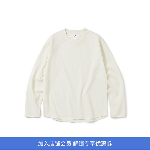 WHEELS and WIND 男女日本帝人高科技吸湿速干华夫格运动长袖T恤
