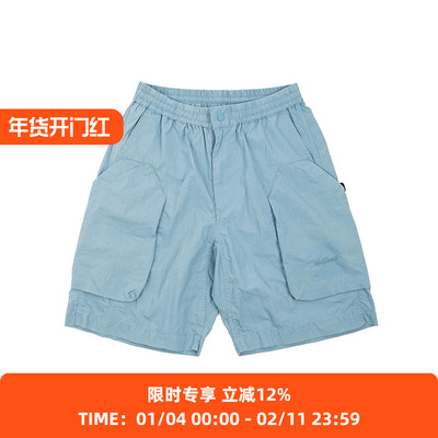 WILD THINGS Camp Tool Cargo Shorts X Square 水洗机能短裤
