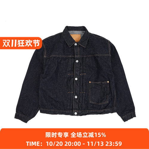 KAPTAIN SUNSHINE Denim Tracker 1P Jacket40年代复古风牛仔夹克
