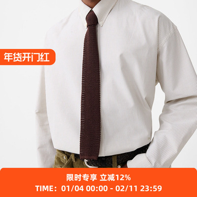 STUDIO NICHOLSON KNITWEAR - KNITTED TIE 男女中性款针织领带