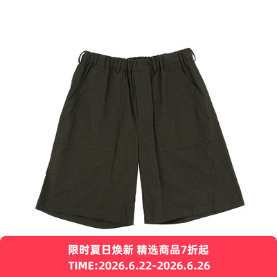 YOKO SAKAMOTO UTILITY EASY SHORTS 军事风宽松工装短裤