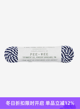 VINCENT SHOELACE PEE-WEE 日本职人制美式复古棉质条纹鞋带