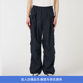裤 nanamica 男女款 高密度混纺机能性宽松直筒工装 Cargo Deck