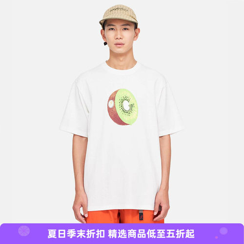 GRAMICCI KIWI TEE 男女款纯棉猕猴桃印花圆领短袖T恤