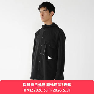 and wander dry breathable hoodie 防水弹性透气机能性连帽衬衫