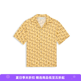 Drole De Monsieur Chemise Skyline 法式度假风短袖衬衫
