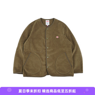 DANTON FLEECE COLLARLESS JACKET 女装抓绒无领夹克外套