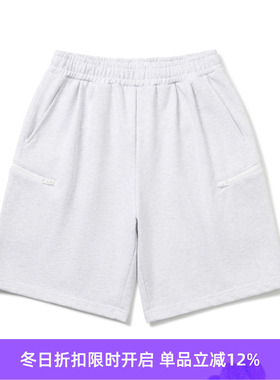 PRIMEE Wide Easy Shorts 宽松针织运动短裤 休闲短裤