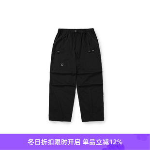 防晒防泼水轻量再生环保面料直筒长裤 WIND and WHEELS