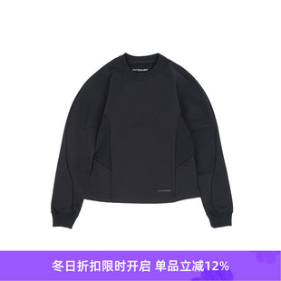 pile 保暖长袖 wander 圆领T恤 内里毛圈女装 back and