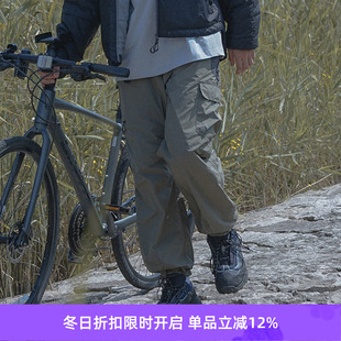 超轻量防泼水运动休闲长裤 WHEELS 男女款 WIND and