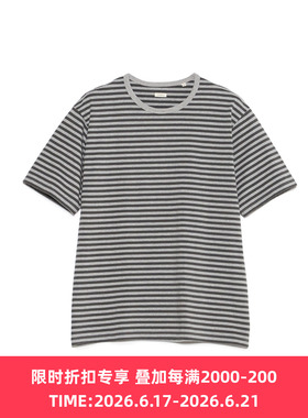 nanamica Stripe Jersey 男女中性款Coolmax透气干爽条纹短袖T恤