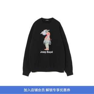 UNDERCOVER C/S 艺术插画长袖圆领T恤