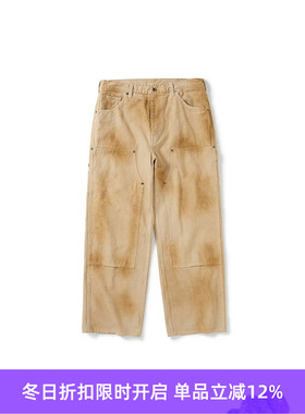 PRIMEE 水洗自然做旧工装裤