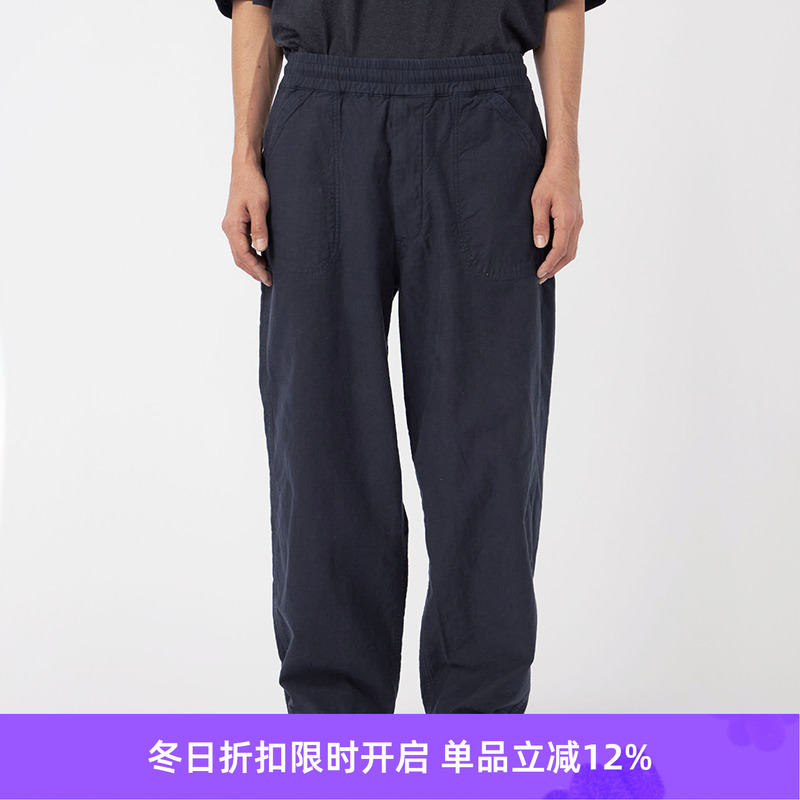 nanamica Indigo Deck Pants 水洗蓝染工装甲板裤