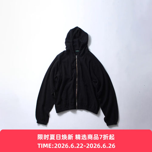 SOE Panama Hooded Jacket 棉麻混纺连帽夹克外套