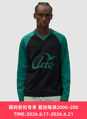 Arte BIRD LOGO LONGSLEEVE 印花长袖V领T恤