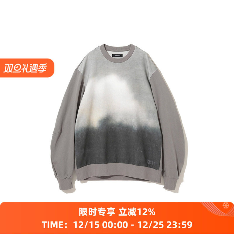 UNDERCOVER C/S 男装主题印花圆领套头卫衣