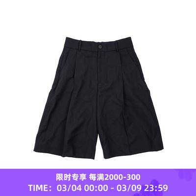 STUDIO NICHOLSON KNEE LENGTH TAILORED 男装羊毛垂坠中长款短裤