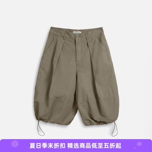 YMC SALBA SHORT 男女装有机棉阔腿中裤 短裤