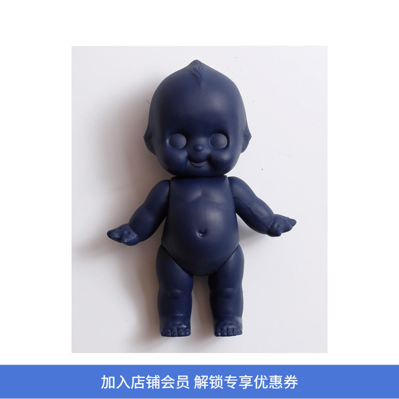 FDMTL日本蓝染丘比搪胶公仔