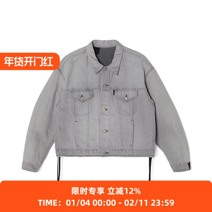 N.HOOLYWOOD DENIM JACKET 10oz廓形牛仔夹克外套