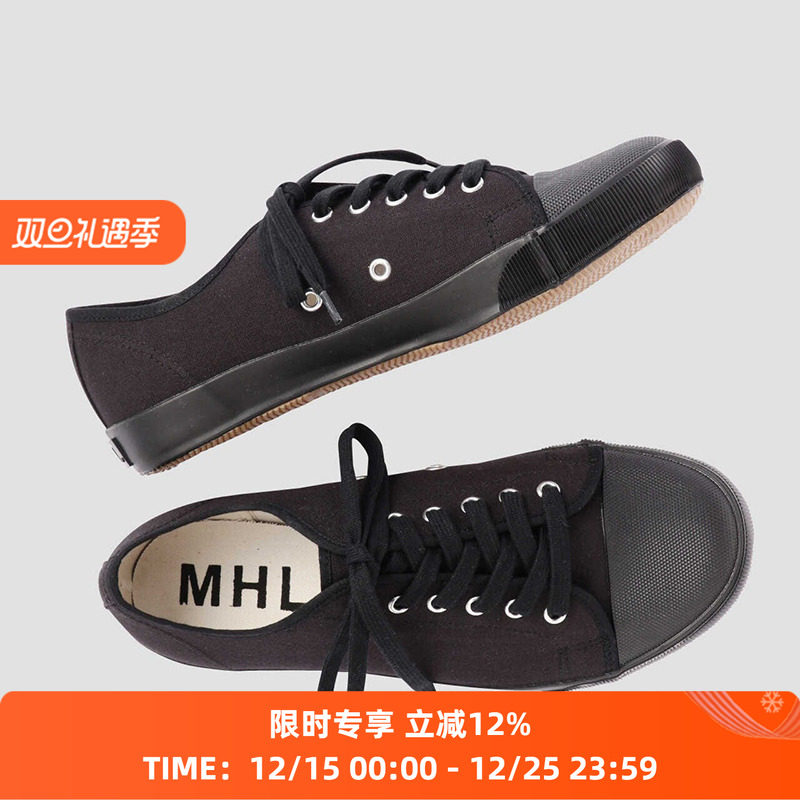 MHL男式帆布鞋男款休闲鞋
