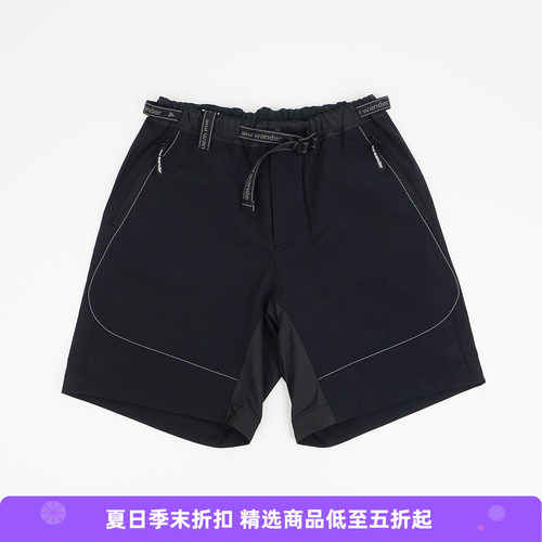 and wander trek short pants 双层编织伸缩性防水透气户外短裤