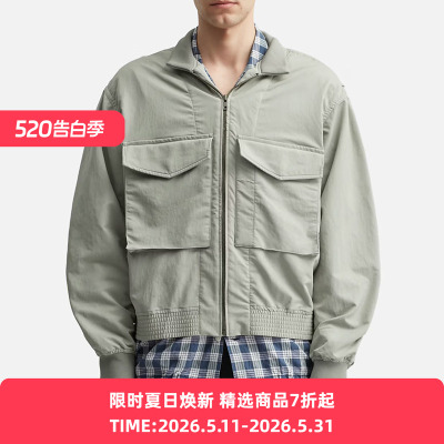 nanamica ALPHADRY Field Jacket 吸湿透气面料军事风立领夹克