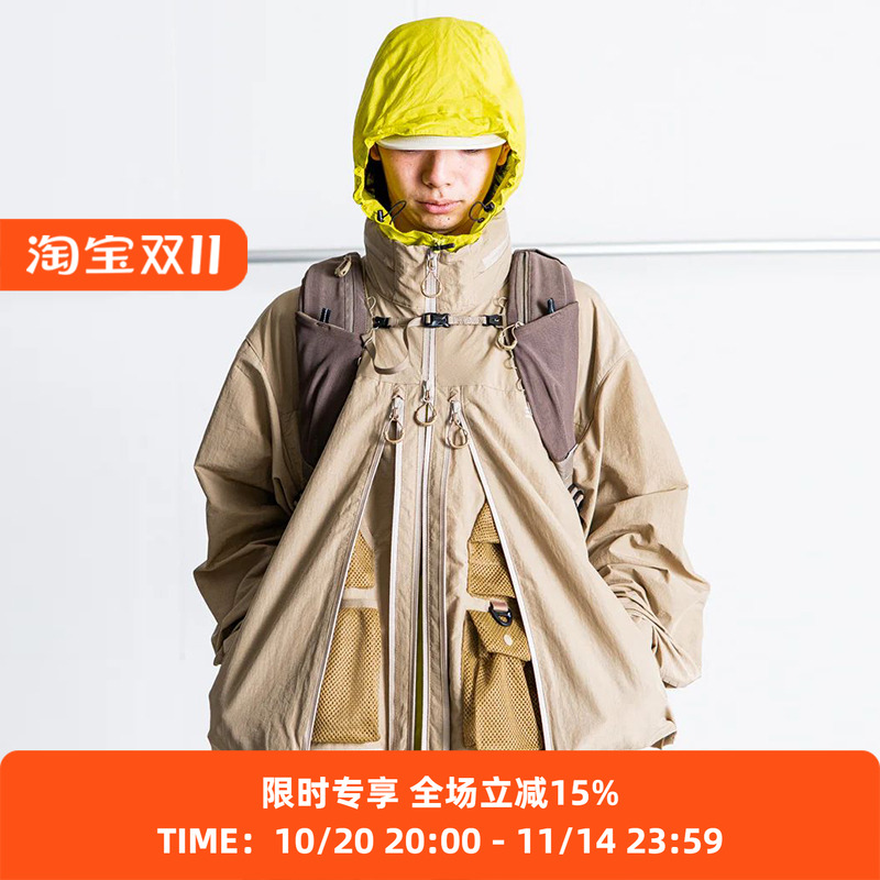 COMFY CMF COVERED JK MOD 军事风内层多口袋夹克外套