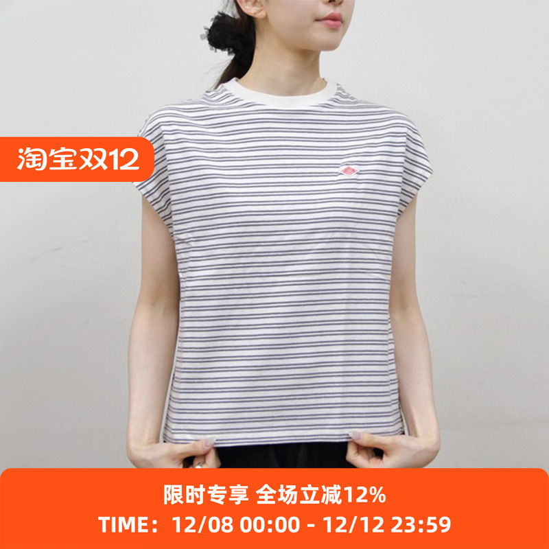 DANTON FLC_DOLMAN SLEEVE S/S T-SHIRT 女装落肩袖圆领T恤