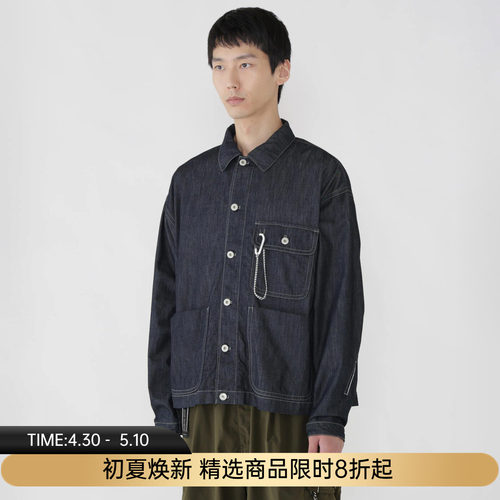 and wander dry easy denim 男女COOLMAX吸湿透气牛仔衬衫夹克