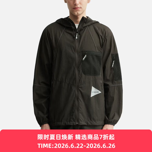 and wander breath rip hoodie 耐磨高防水户外连帽夹克外套