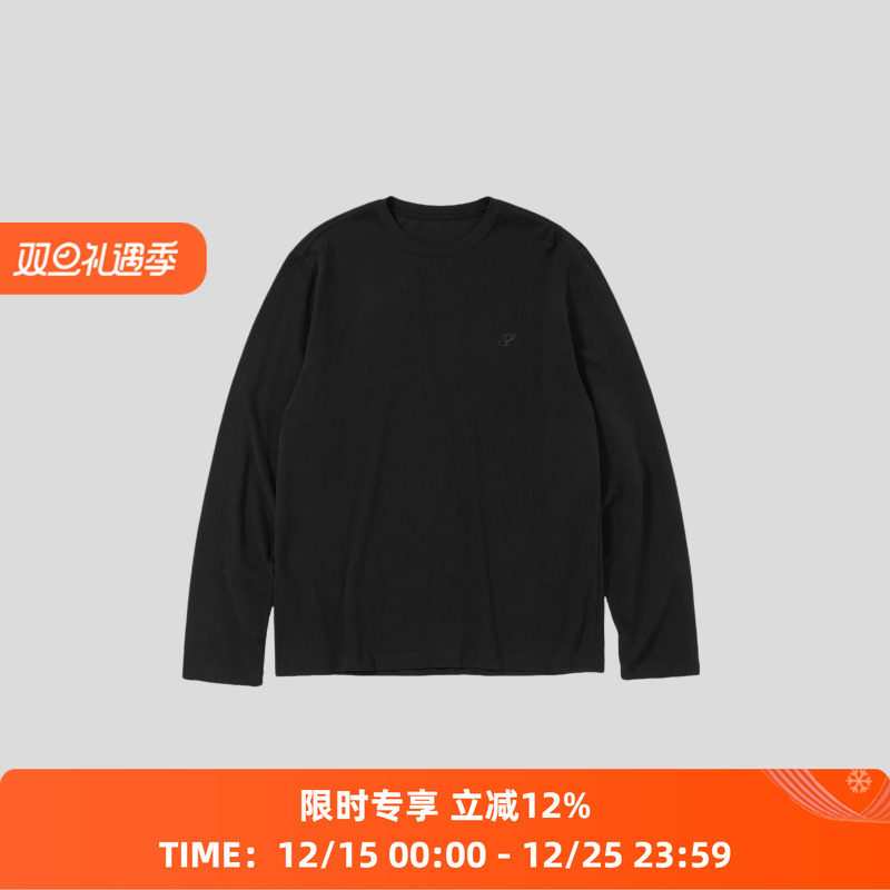 PRIMEE宽松圆领长袖T恤