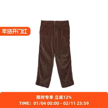 kolor BEACON Pants 灯芯绒锥形长裤