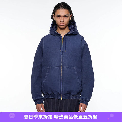 marka WORKERS PARKA 有机棉水洗连帽工装夹克外套