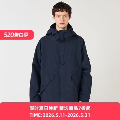 nanamica 2L NYLON GORE-TEX 男女款双层GORE-TEX巡洋舰连帽夹克
