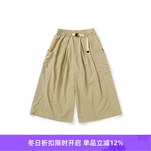 轻盈速干宽松阔腿裤 WHEELS 女式 WIND and