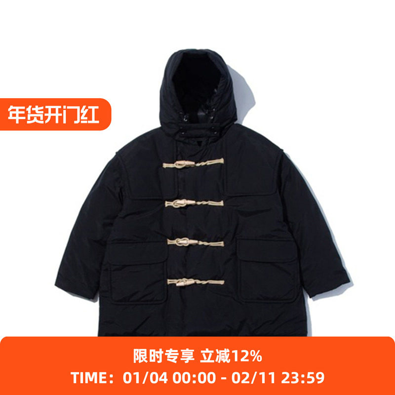 F/CE RECYCLED DOWN DUFFLE 环保再生羽绒650蓬松度男女羽绒大衣