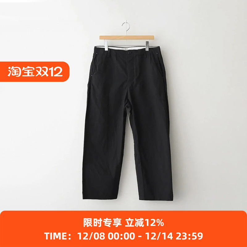 YAECA Wide Work Pants(Man) 男装棉麻宽松工装裤