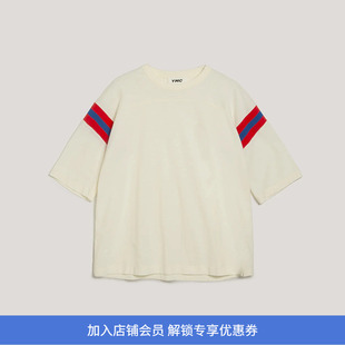 YMC SKATE T SHIRT 女装有机棉廓形圆领短袖T恤