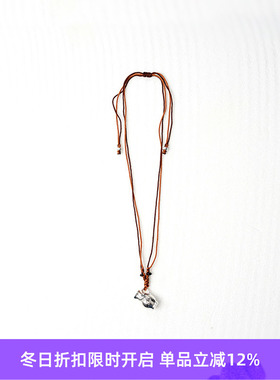 EnSage925银雕刻酒壶项链