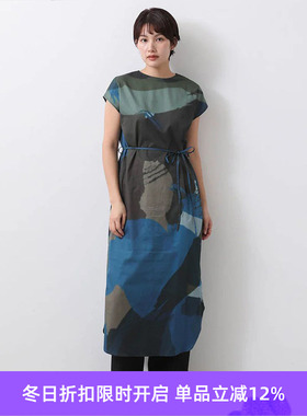 blurhms Cotton Silk Sleeveless 女装丝棉混纺柔软无袖连衣裙