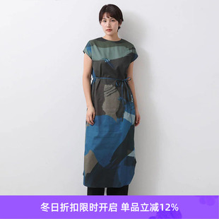 Cotton 丝棉混纺柔软无袖 Silk 女装 连衣裙 Sleeveless blurhms