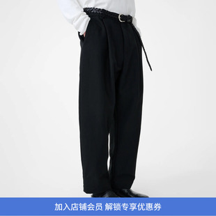STUDIO NICHOLSON PANTS - CURVED TAPERED PANT 男装宽松锥形裤